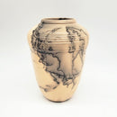 Horsehair Vase w/Carved Shoulder