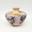 Short Horsehair Vase w/Crackle