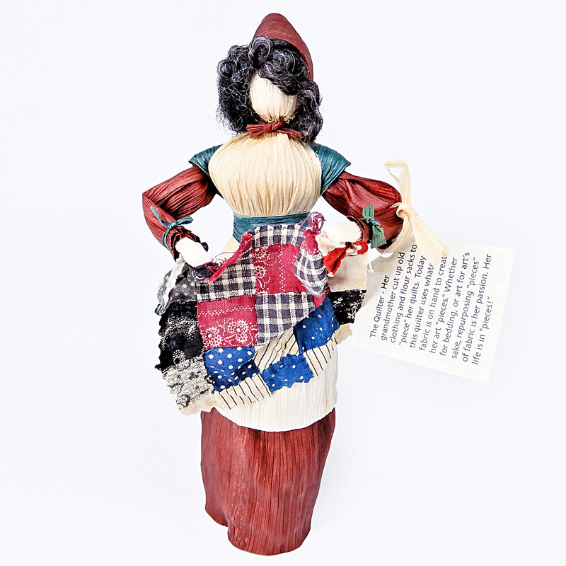 Quilter Corn Shuck Doll