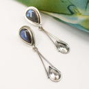 Labradorite Teardrop Earrings