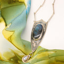 Labradorite Moonstone Necklace