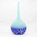 Cobalt Crackle Bottle