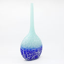 Cobalt Crackle Bottle