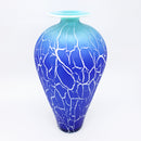 Cobalt Crackle Amphora
