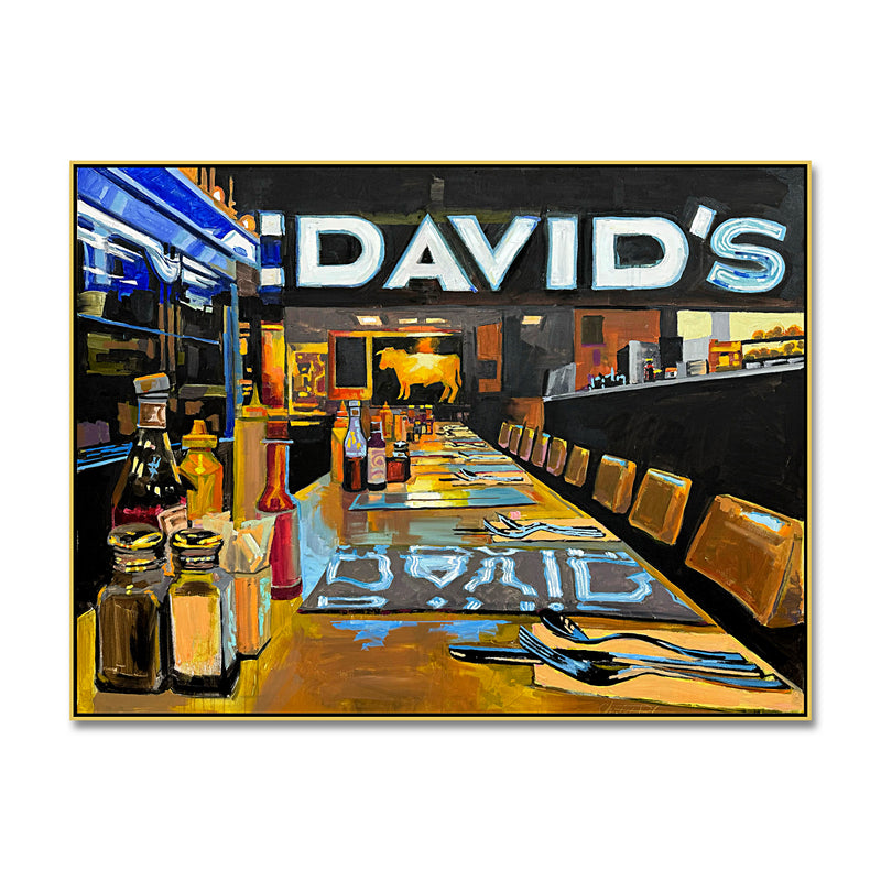 New David's 37X49 Oil On Canvas