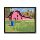 Backside of Barn 132 9X11 Oil On Panel