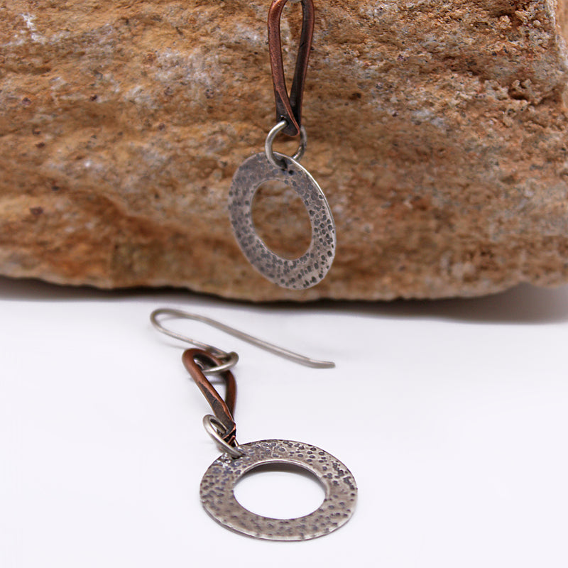 Rustic Look Earrings