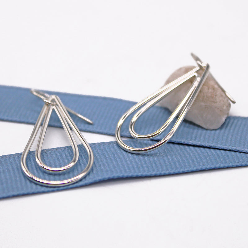 Two Piece Teardrop Earrings