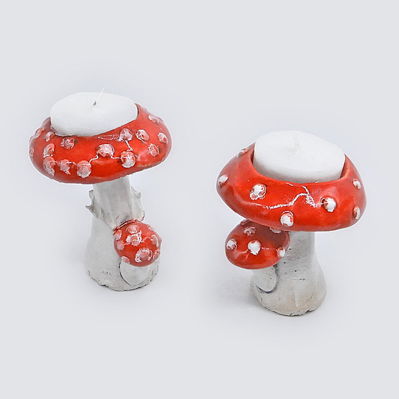Mushroom Tealight Holder