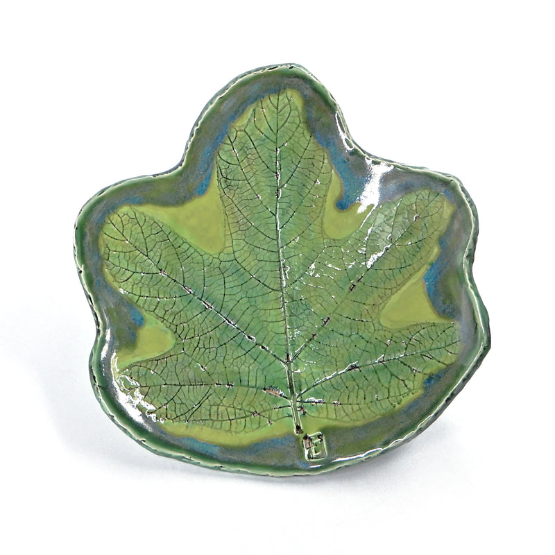 Footed Leaf Tray