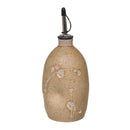 Olive Oil Bottle - Natural w/ White Cherry Blossoms