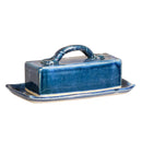 Lidded Butter Dish - Dark Blue