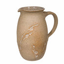 Large Pitcher - Natural w/White Cherry Blossoms