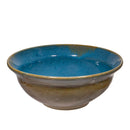 Serving Bowl Blue/Brown