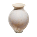 White Crystalline Vase