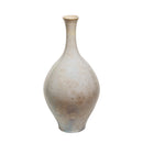 White Crystalline Vase