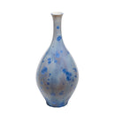 Blue Crystalline Vase