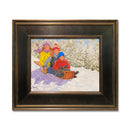 Snow Much Fun 18X21 Oil On Board