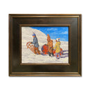 Let's Do That Again 18X21 Oil On Board