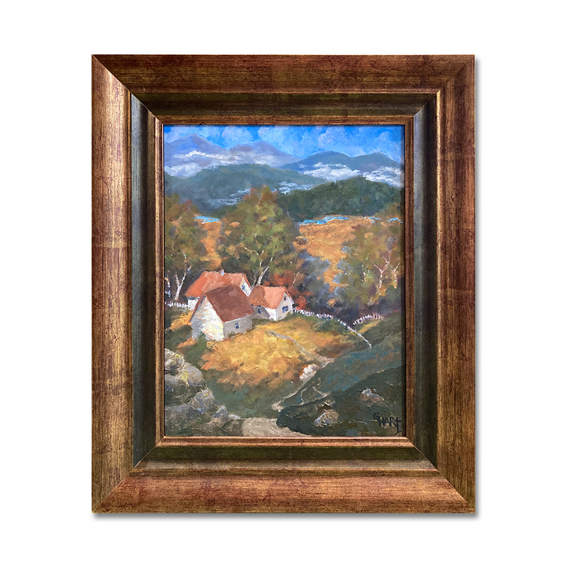 Afternoon in Appalachia 16X19 Oil On Board