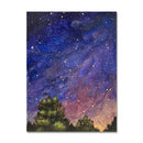 Cosmic Flow 12X16 Acrylic and Oil On Board