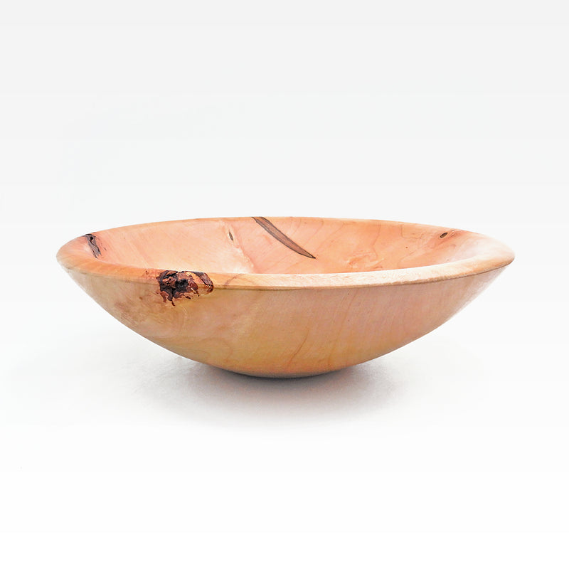 Maple 9" Shallow Bowl