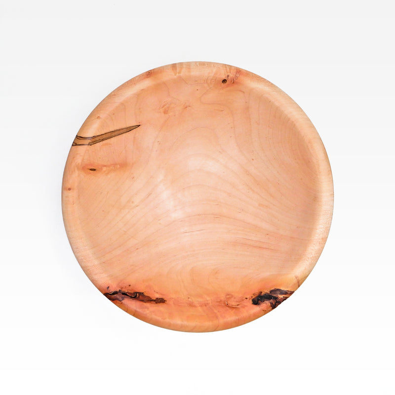 Maple 9" Shallow Bowl