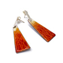 Bittersweet Enamel Long Stem Earrings