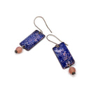 Floral Enamel Earrings