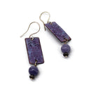Floral Enamel Earrings