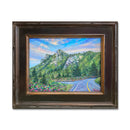 Road To Grandfather Mountain 19X23 Oil On Canvas