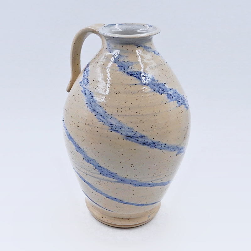 Blue Catawba Swirl Jug