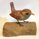 Special Order Wood Carved Carolina Wren