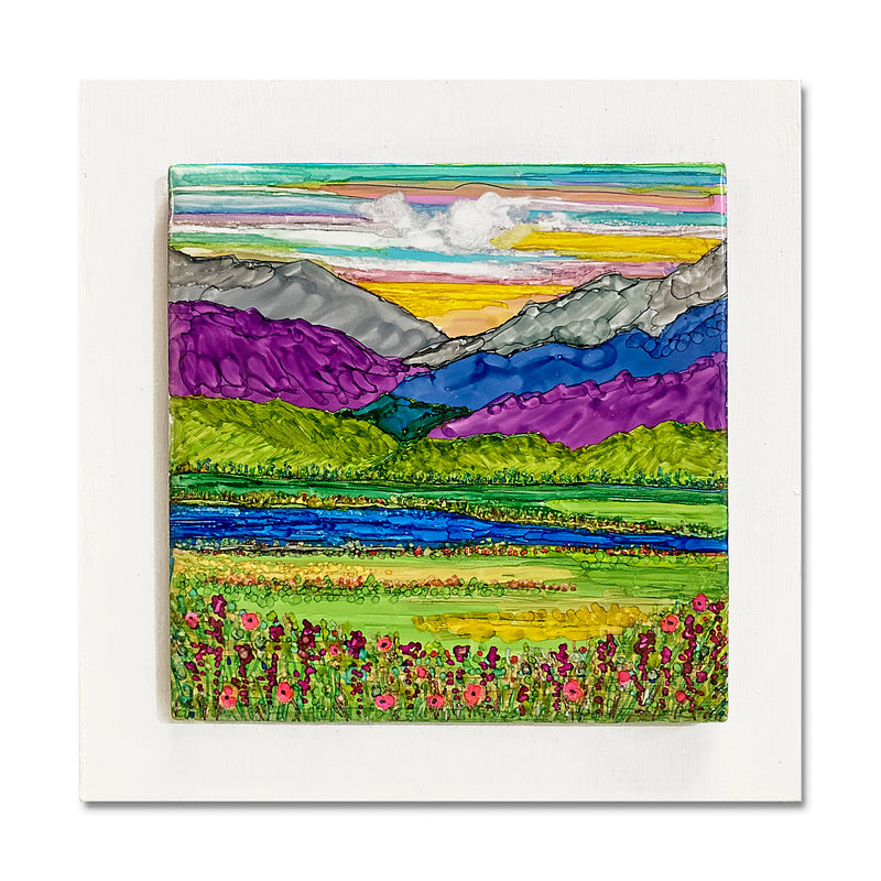 Mountain Landscape Tile