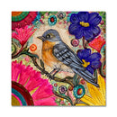 Bluebird Scratch Art w/Resin 6X6