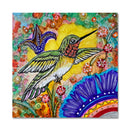 Hummingbird 4X4 Scratch Board Art