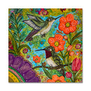 Hummingbird 6X6 Scratch Art