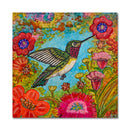 Hummingbird 6X6 Scratch Art