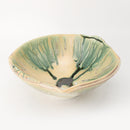 Tan/Green Altered Bowl