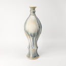 Blue Round Bottle with Base & Tabs