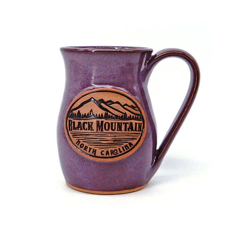 Black Mountain Mug - Purple