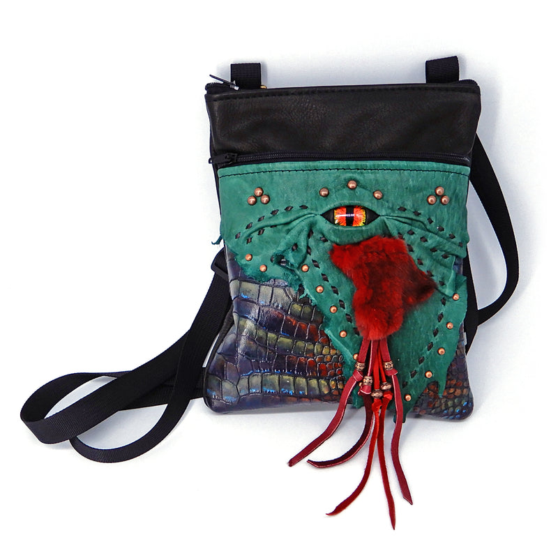 Dragon Eye Leather Bag