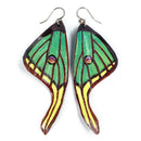 Spanish Moon Moth Earrings