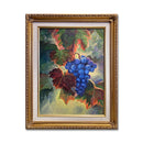 Beatific Grapes 16X20 Oil On Birch Panel