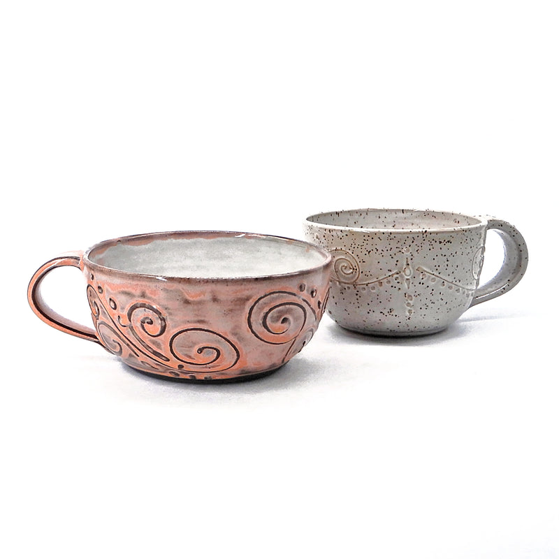 Slip Trail Soup Mug