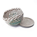 Leafy Braided Berry Bowl