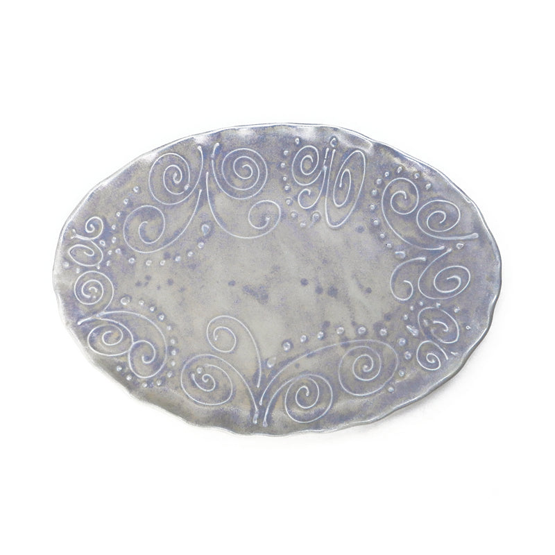 Oval Swirly Platter