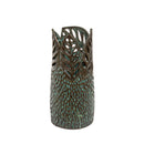 Leafy Vase Top Cut Outs 11" 6
