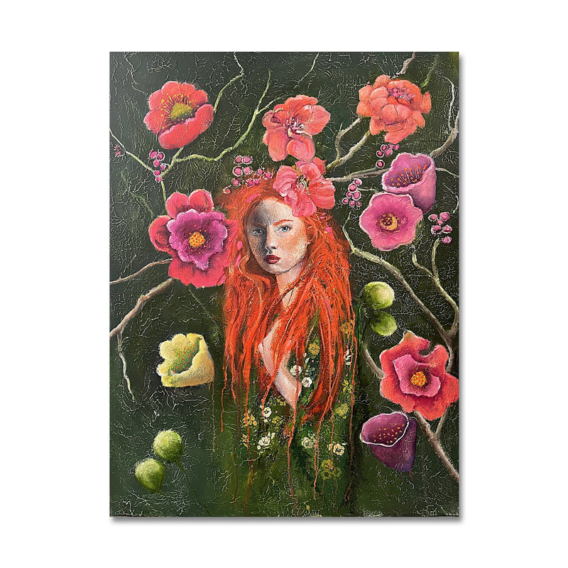 Flourish Untamed 36X48 Oil On Canvas