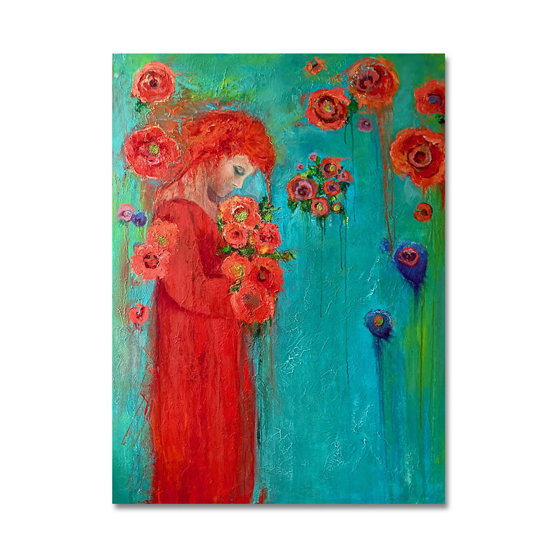 The Bouquet 36X48 Oil On Canvas